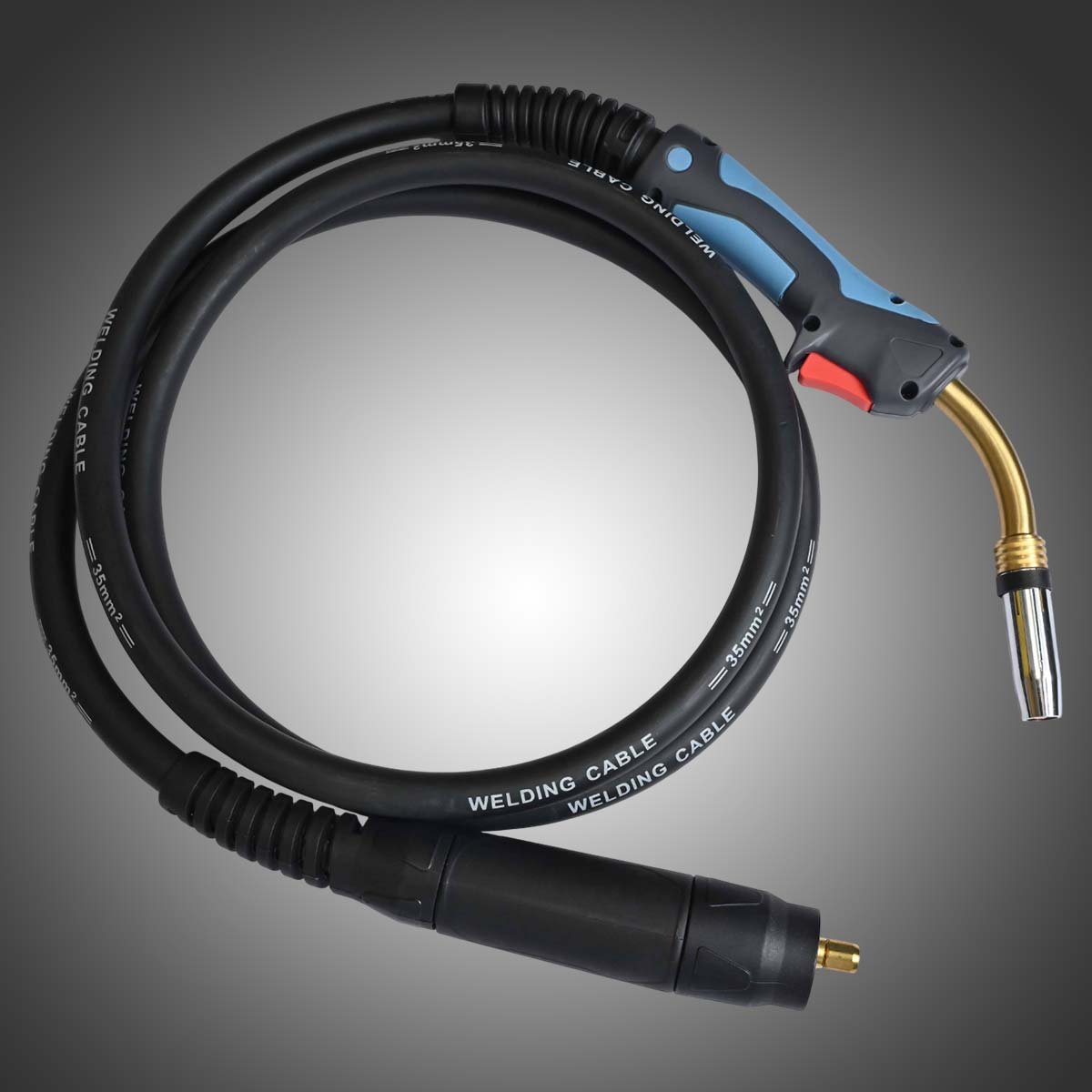 TORCH ASSEMBLY 24 KD WITH 35 SQ MM CABLE 3 METERS LONG WITH PIN TYPE EURO ADOPTER